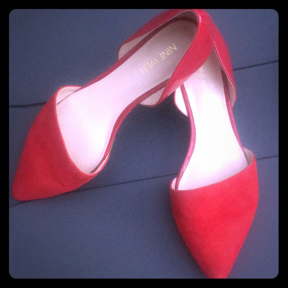 Red flats! 💄